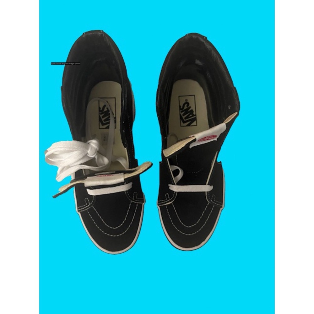 Vans Black and White Sneakers